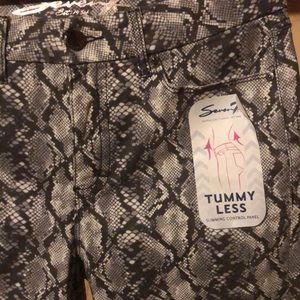 Seven7 Snake skin Print tummy‎ control pants